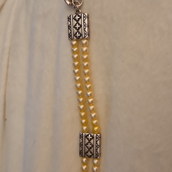 BRIGHTON Anastasia Pearl Princess Diana Goth Castlecore Choker Necklace - Picture 10 of 11